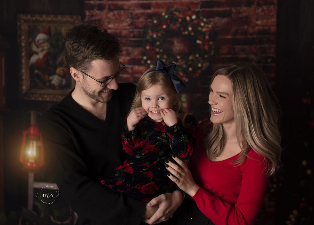 michigan photographer melissa anne photography christmas family room photo