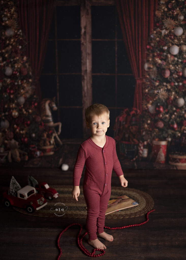 Michigan photographer Melissa Anne Photography Christmas photo sessions