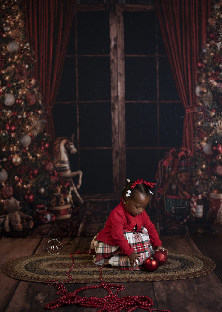 Michigan photographer Melissa Anne Photography Christmas mini session