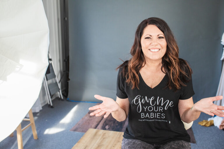 Melissa Anne Photography Troy Michigan photographer in studio
