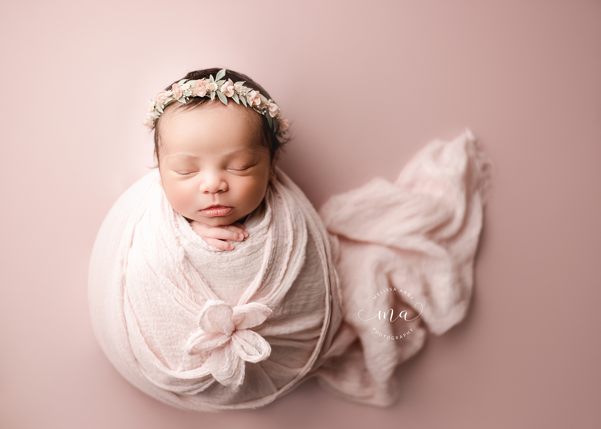Kelly Temple Photography - This sweet baby girl rocked this pose. I love  how little and fresh she looks! This is why newborn photography is fun - we  capture a stage that