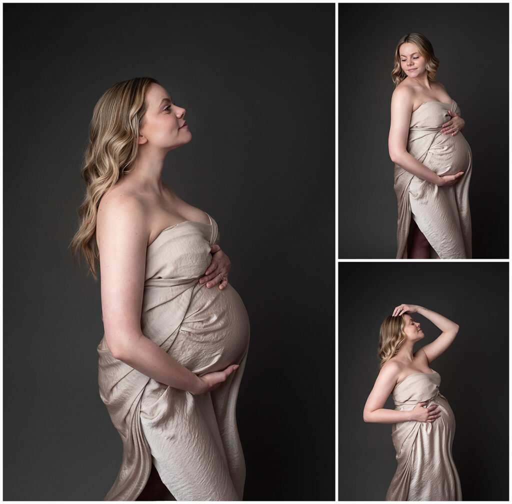 detroit-maternity-melissa-anne-photography-neutral-silky-gown-pregnant-mama