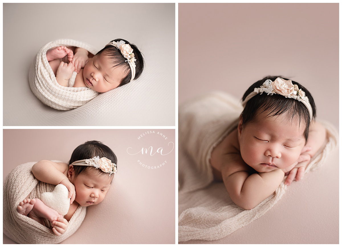 newborn-photography-troy-michigan-melissa-anne-photography-baby-girl-wrapped-neutral-colors