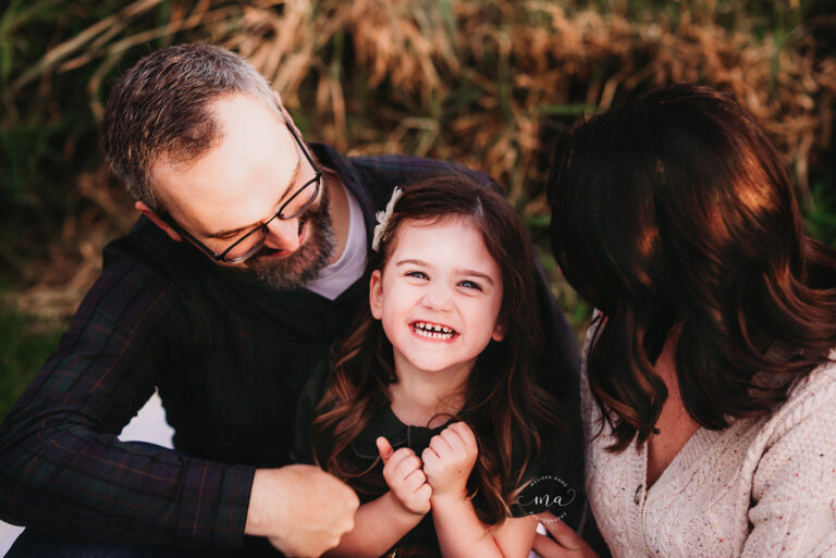 Troy Michigan family photographer Melissa Anne Photography family of three